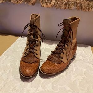 Vintage Justin Keltie Boots EUC